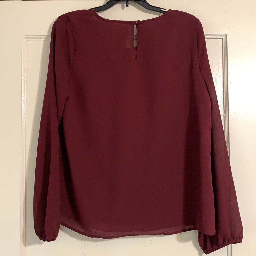 Maroon Top - Picture 3 of 4